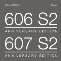 Bowers & Wilkins 606 S2 and 607 S2 Anniversary Edition Manual1